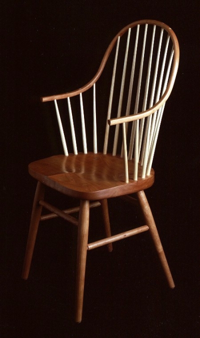 Continuous Arm Chair | Richard Bissell Fine Woodworking 