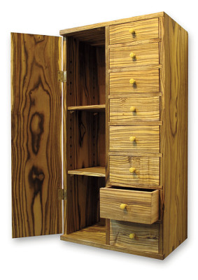 Sumac Cabinet with Local Wood