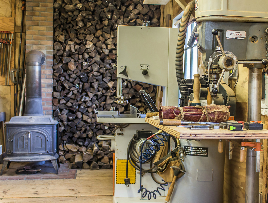 Inside the Wood Shop