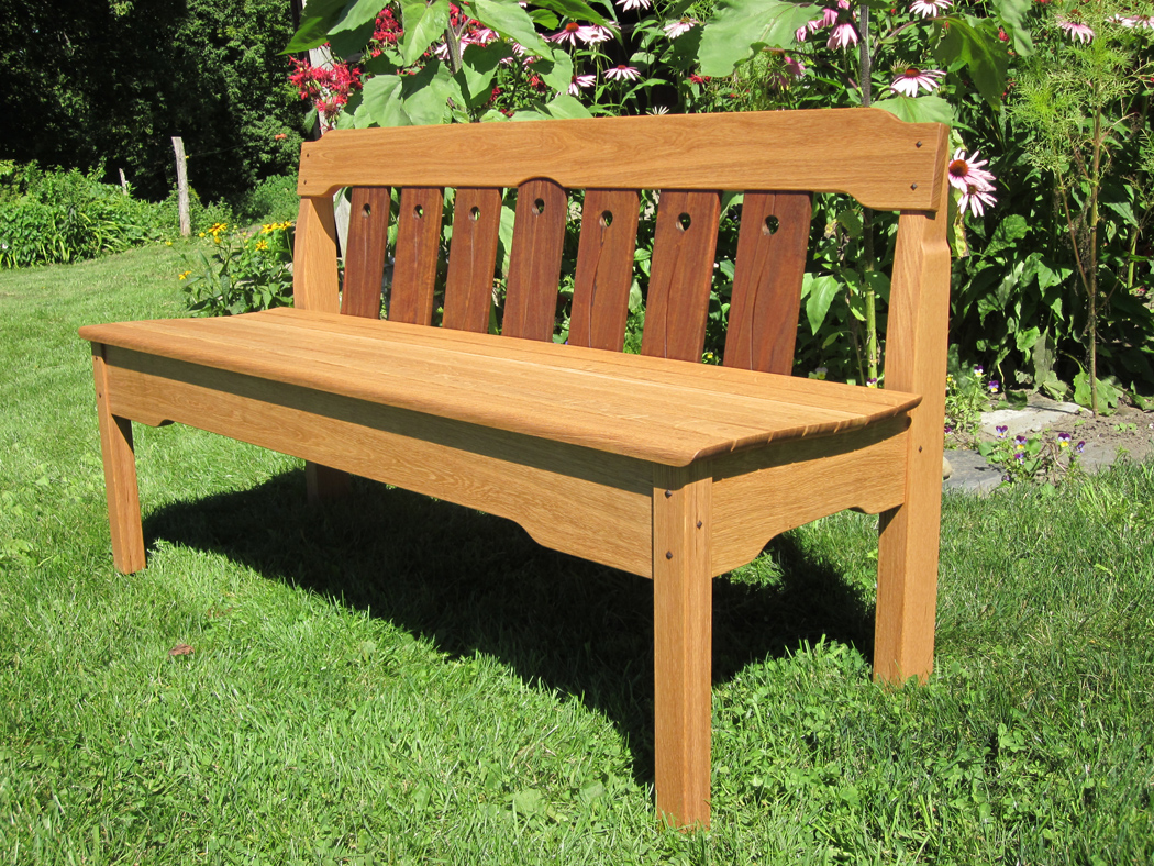 garden benches designed by vermont furniture makers