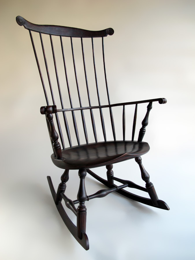 Sawyer Made Windsor rocking chair Handcrafted in Vermont